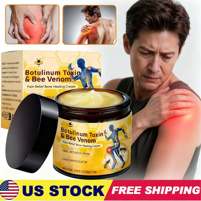 Bee-Venom Pain-Cream for Joint-Bone Healing-Arthritis Pain Relief Care Cream 60g