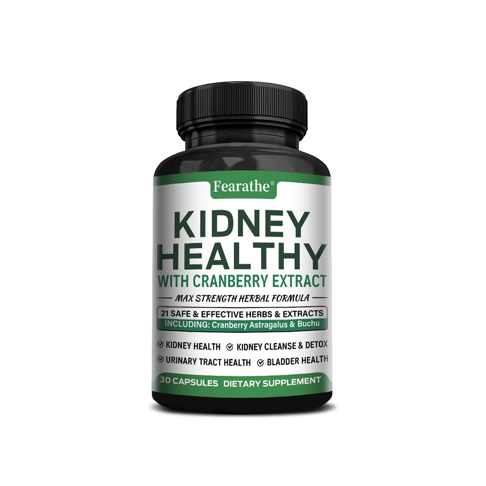 Kidney Health Cleanse Support Detox Natural Supplement High Quality