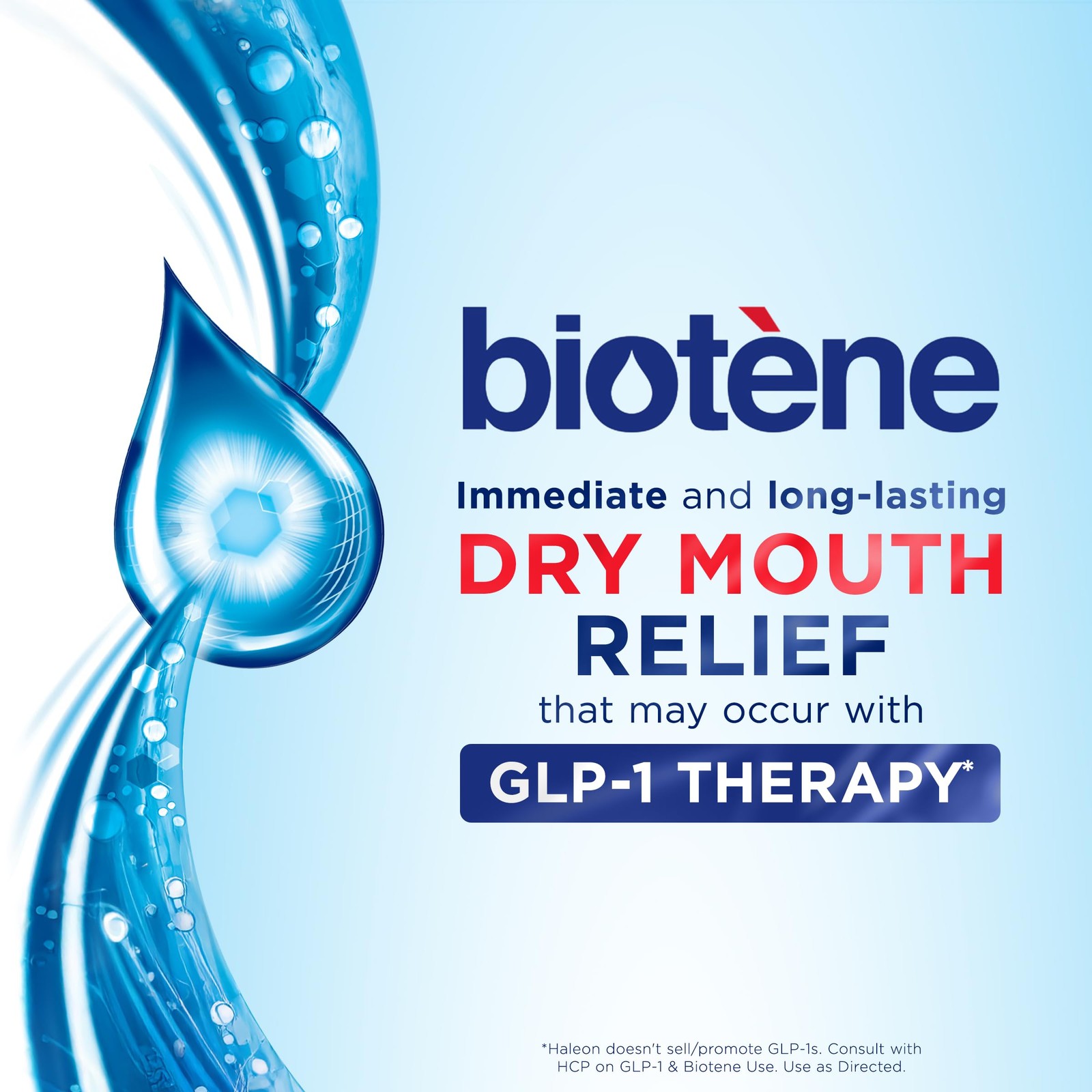 Alcohol Free Mint Mouthwash 2×33.8 fl oz Sugar Free Dry Mouth Relief Pack