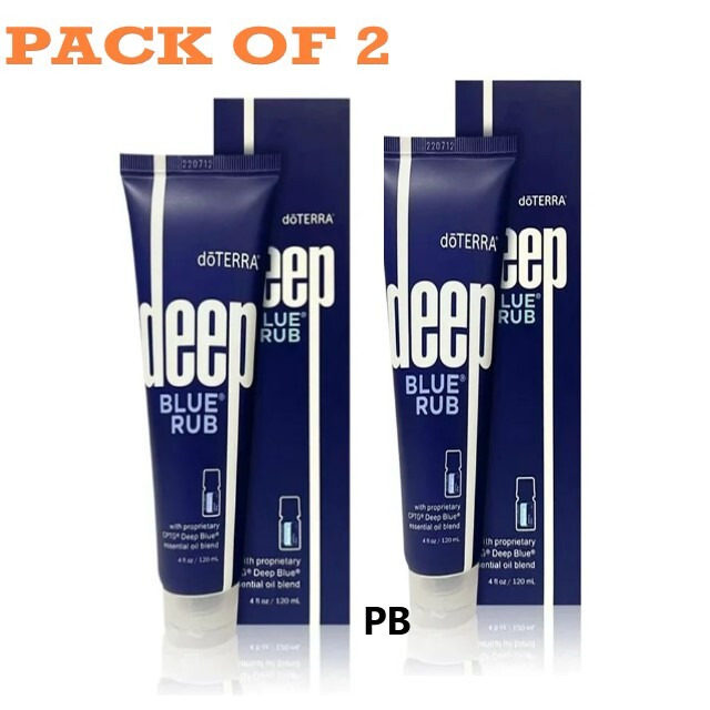DoTERRA Deep Blue doterra Rub Body Cream – 4 oz EXP:02/2026