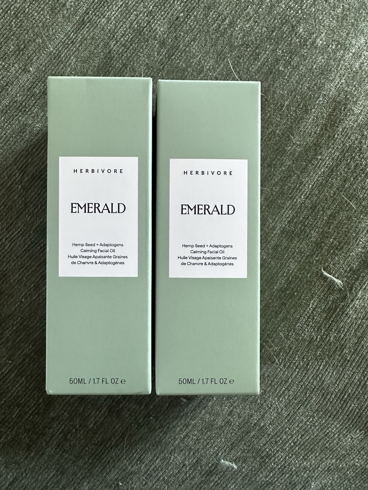 Herbivore Emerald Deep Moisture Glow Hemp Seed Adaptogens Serum 1.7 fl oz