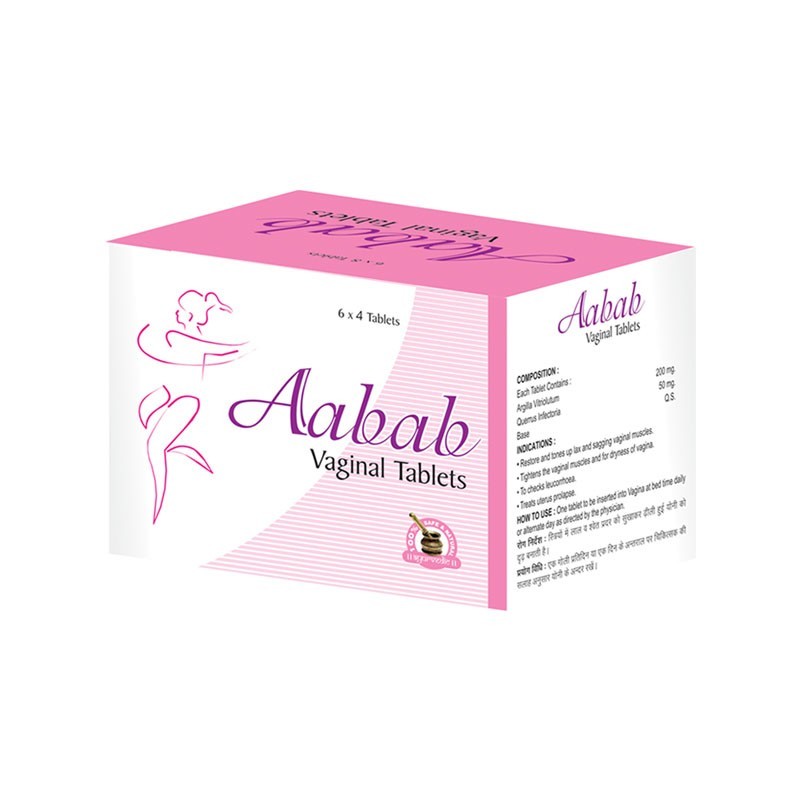 AYURVEDIC HERBAL AaBaB VAGINAL 24 COUNT LONG EXPIRY