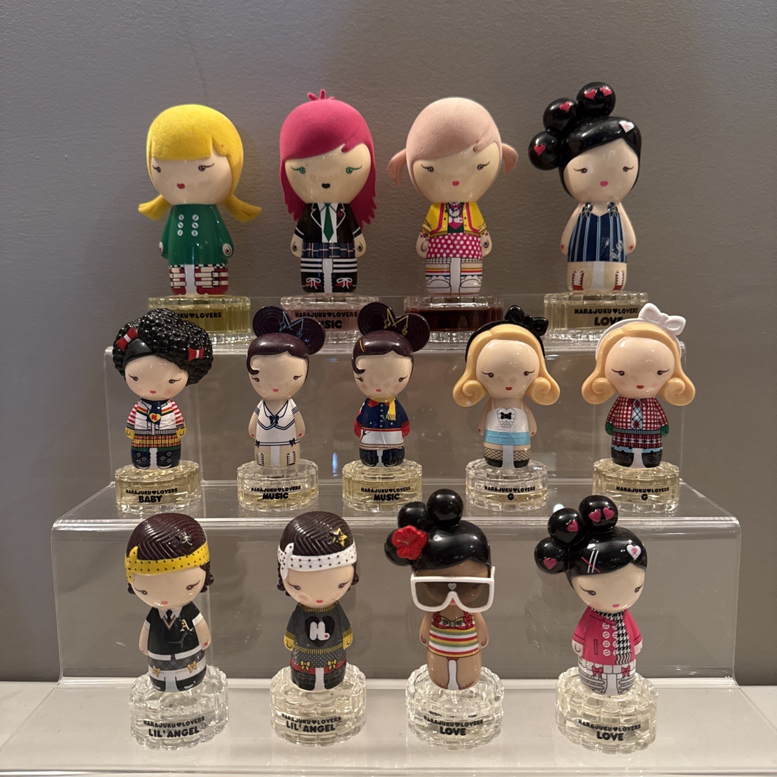 Large Harajuku Lovers Perfume Lot – Gwen Stefani – MAKE AN OFFER!